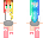 rainbow hair