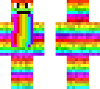 rainbow man pukeing up rainbows