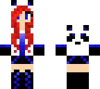 red and blue panda