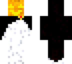 snow golem in cloak