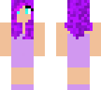 super kawaii purple girl