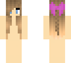 base with pink bow