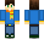 blocky autumn boy