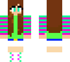 blue and pink stripes