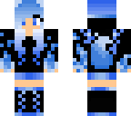 blue fire fox girl