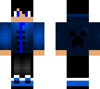 blue gamer kid