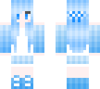 blue girl