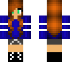 blue girl