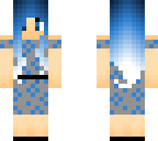 blue girl