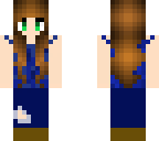 blue summer girl