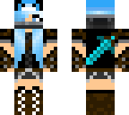 blue warrior girl edit