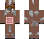 brown mustache cow