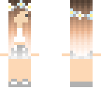 chibi flower crown girl