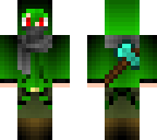 cool creeper assassin boy
