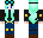 dantdm girl blue hair