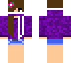 fuzzy as zane with purple