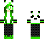 green baby panda