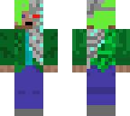 green hair