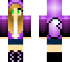 lavender fox hoodie