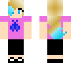 my sister in minecraft