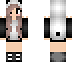 panda girl cute