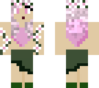 pink and flowery