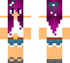 pink haired girl