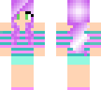 pink headphone girl