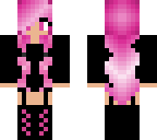 pink ponytails