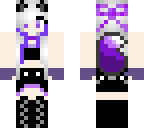 purple wolf girl