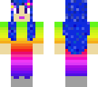 rainbow girl