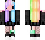 rainbow girl