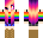 rainbow girl