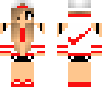 sporty swim girl