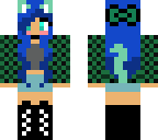 teal michi chan date skin