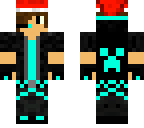 the blue gamer christmas skin