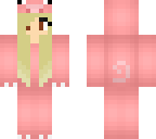 blonde piggy girl
