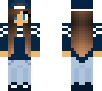 blue clothes