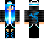 blue dragon girl