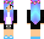 blue hair