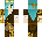 blue steampunk girl