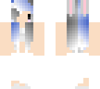 chibi bunny girl beach