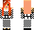 chibi checkerboard girl