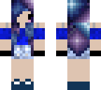 chibi galaxy girl