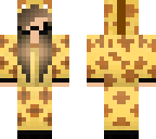 chibi giraffe with moustache