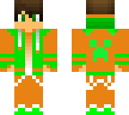 green and orange gamer