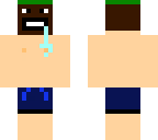 literally a block head