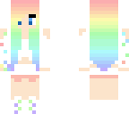 magical rainbow girl