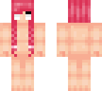 pink hair valentines base