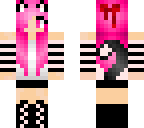 pink haired neko girl